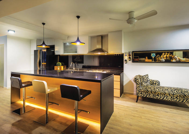 6 Space-defying Kitchens you Wouldn't Believe are from HDB flats