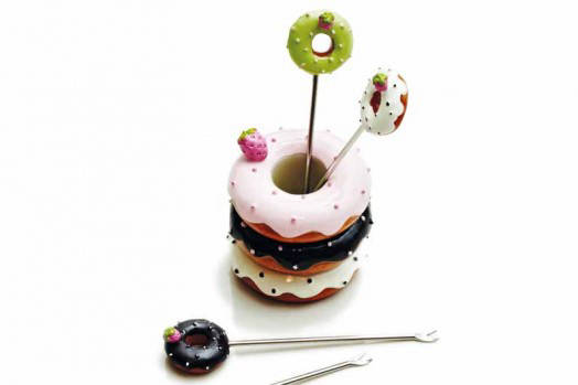 Iwannagohome_donut-dessert-fork-set