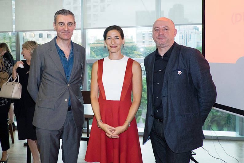 Presenter-of-the-Event---Alexandra-McKenzie,-Deputy-High-Commissioner,-British-High-Commission-(Centre)-with-Jim-Prior,CEO,-The-Partners-(Left)-and-Greg-Quinton,-Co-Author-and-Executive-Creative-Director,-The-Partners-(Right)