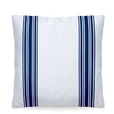 St Tropez Coast Blue Pillow