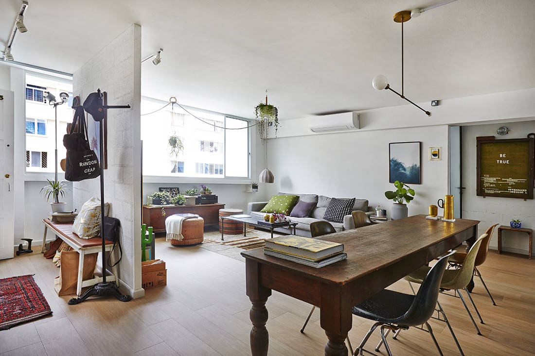 Vintage-chic in this charming 5-room HDB flat in Ubi | Lookbox Living