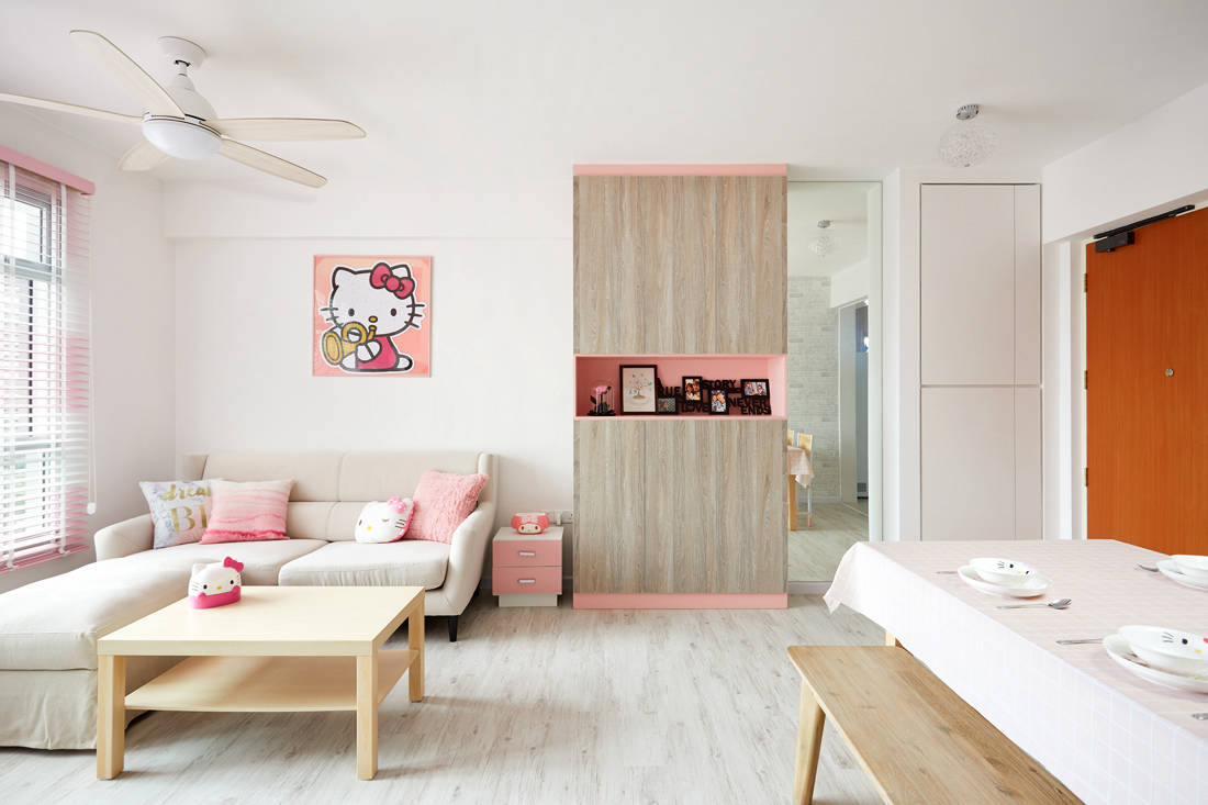 Hello Kitty Dream Turns Reality In This Hdb Flat Lookboxliving