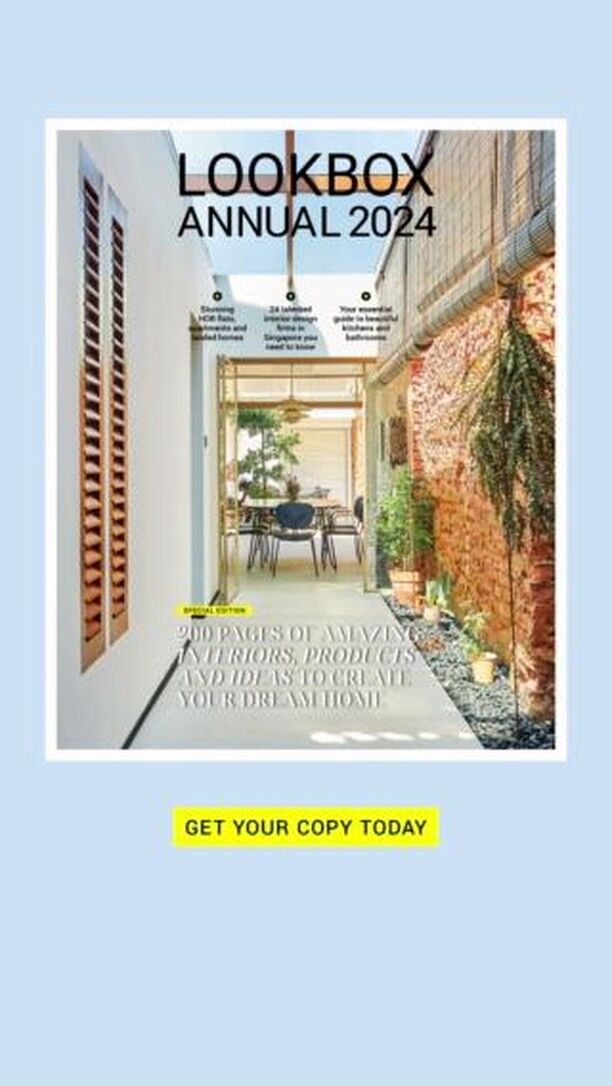 Out now! Lookbox Annual 2024 is here to help you create your dream home. It covers 24 talented interior design firms in Singapore, showcases 37 beautiful homes in an array of styles, and includes an essential shopping guide. Get your copy today! Visit link in bio for more info ⬆️

Cover project: @met.interior

#lookboxliving #Lbdesignnotes #LBA2024 #LBA #sghomes #sghdb #sgcondo #sglanded #interiordesignsg #interiors #interiordesigner #interiorinspiration #homeinspo #homegoals #homedecorsg #decorlove #homereno #sgrenovation #instahome
